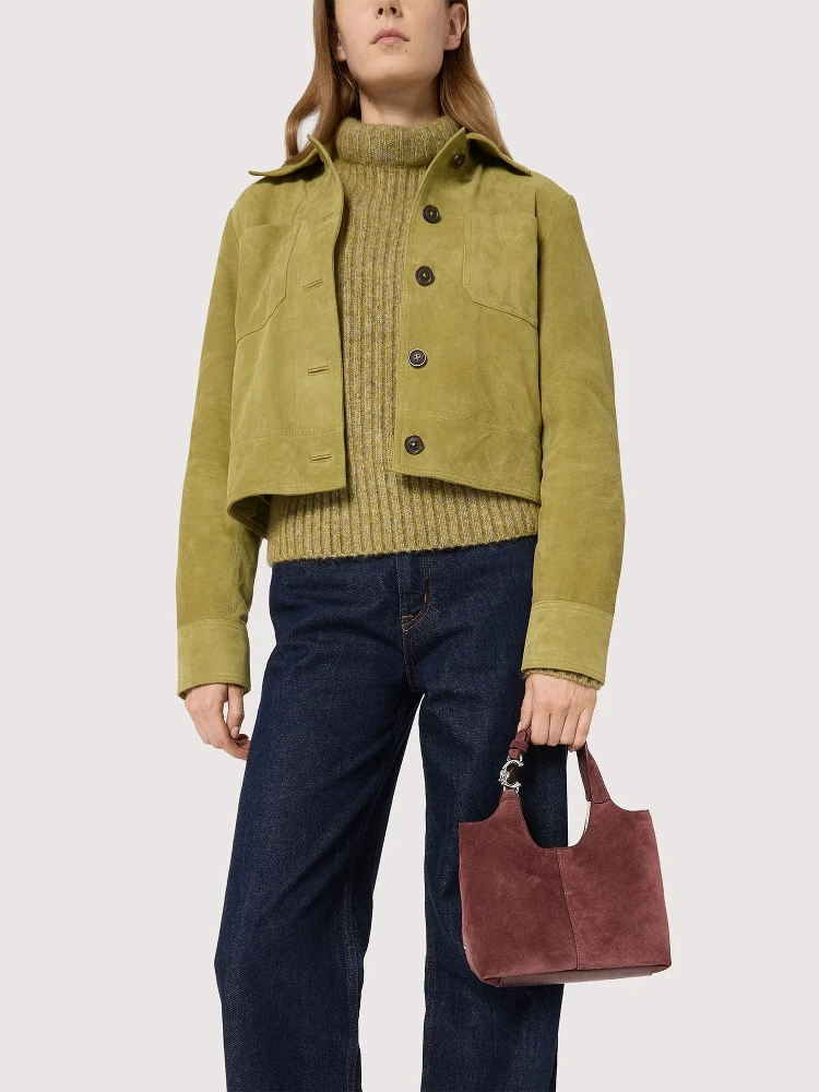 COCCINELLE C-EASY SUEDE handbag alternative