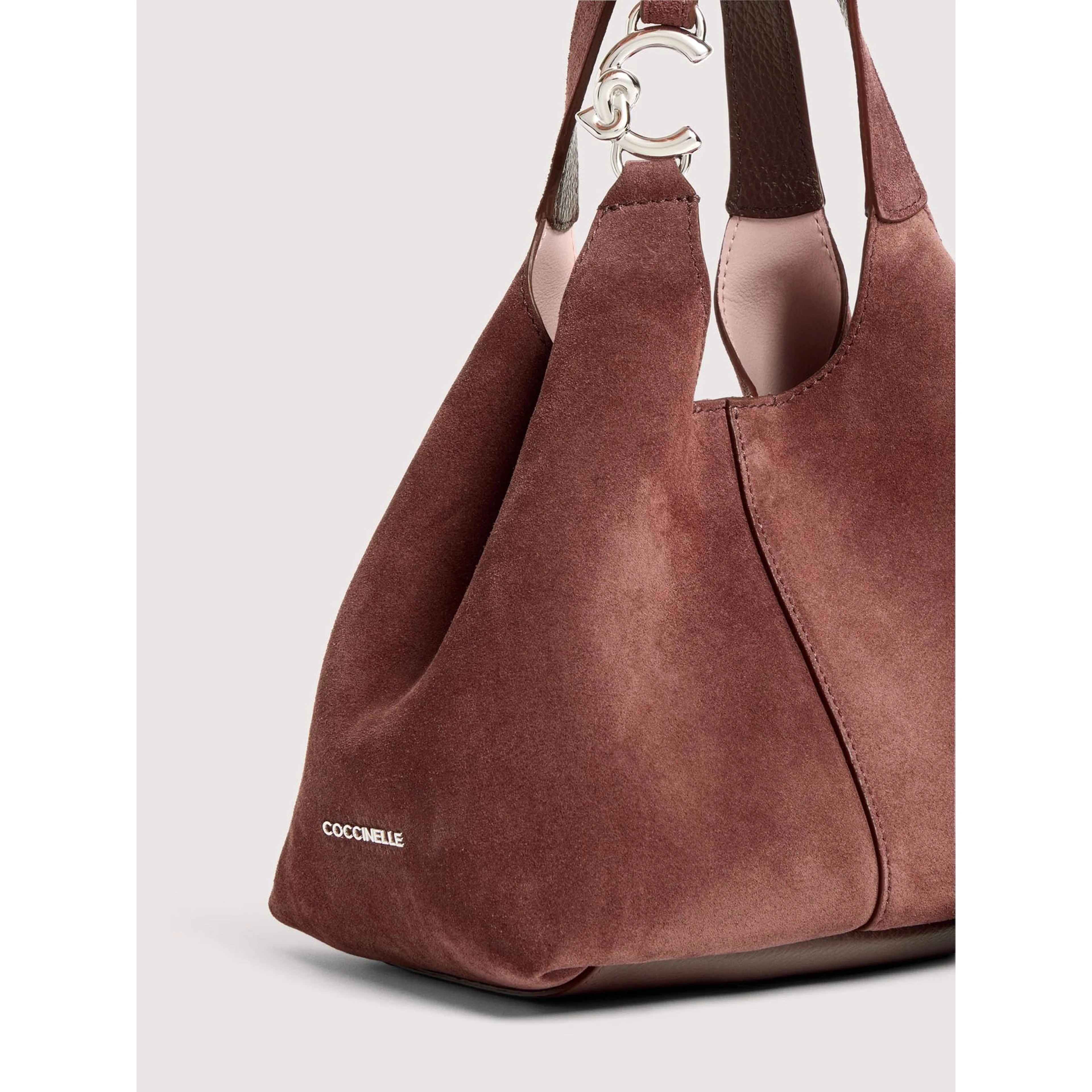 COCCINELLE C-EASY SUEDE handbag
