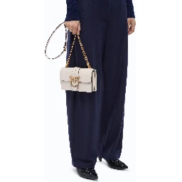 PINKO ONE MINI NEW BUCKLE handbag