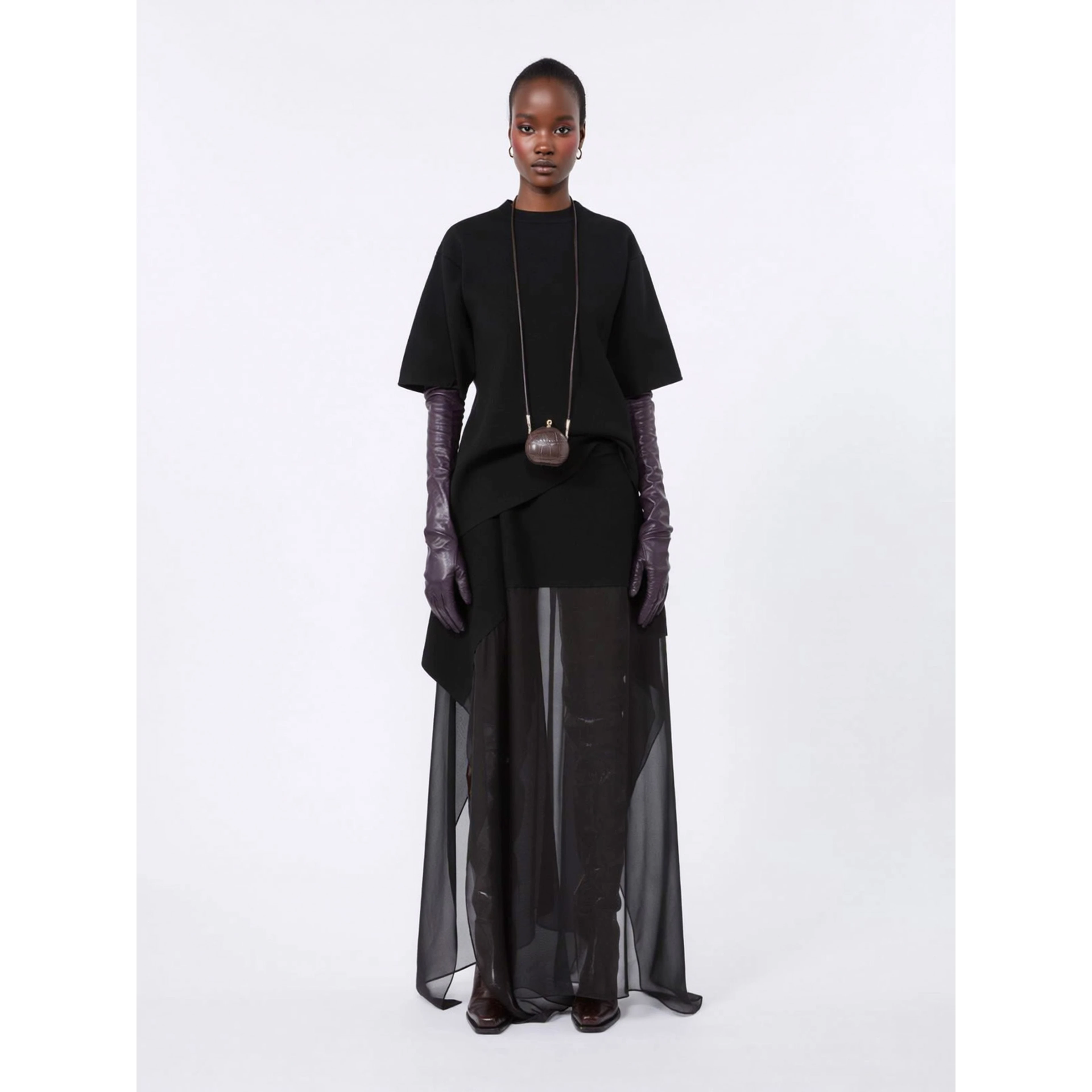 SPORTMAX SPSRIBES skirt
