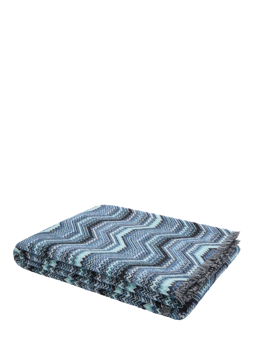 MISSONI HOME Merano plaid in multicolored fabric unisex