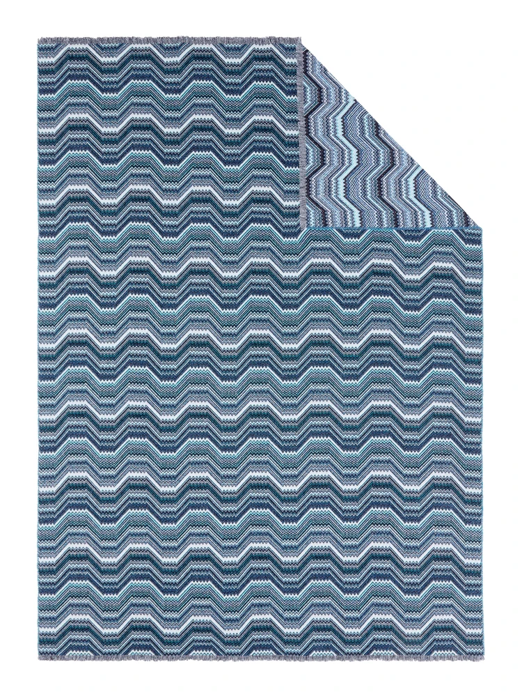 MISSONI HOME Merano plaid in multicolored fabric unisex alternative