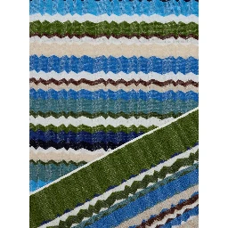 MISSONI HOME multicolour unisex beach towel with embroidered fabric