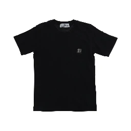 Black T-Shirt L1S162100002S0047V0029 with Logo on the Front in Cotton for Men