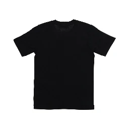 Black T-Shirt L1S162100002S0047V0029 with Logo on the Front in Cotton for Men