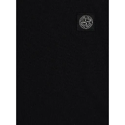 Black T-Shirt L1S162100002S0047V0029 with Logo on the Front in Cotton for Men