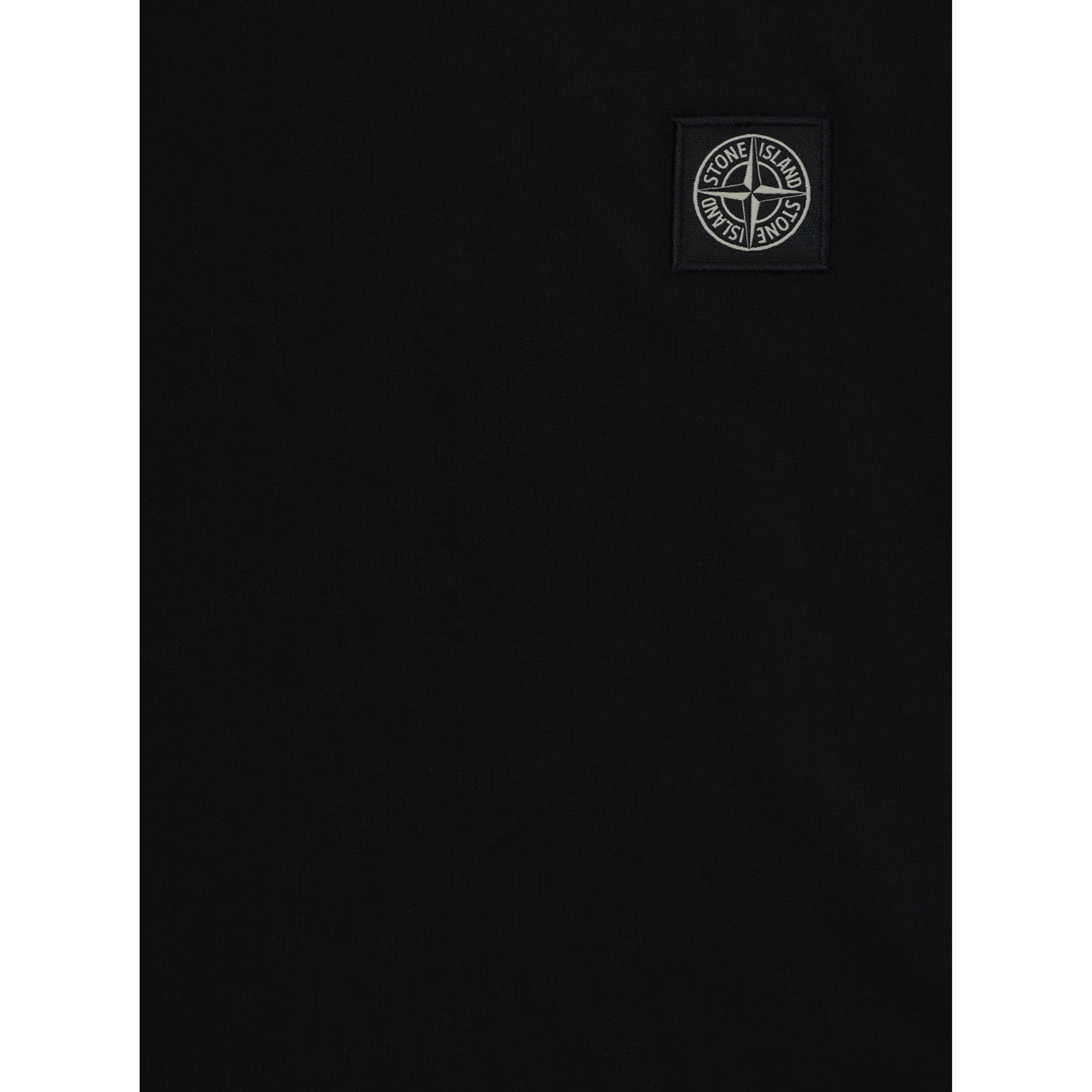 Black T-Shirt L1S162100002S0047V0029 with Logo on the Front in Cotton for Men
