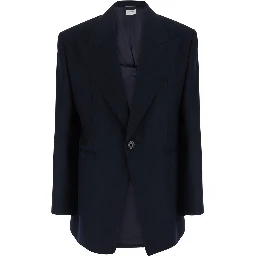 LOOK 27 GIACCA MONOPETTO IN LANA GESSATA