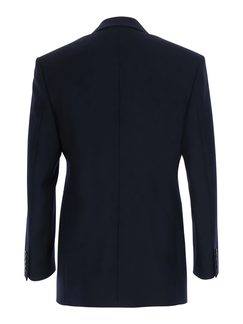 LOOK 27 GIACCA MONOPETTO IN LANA GESSATA
