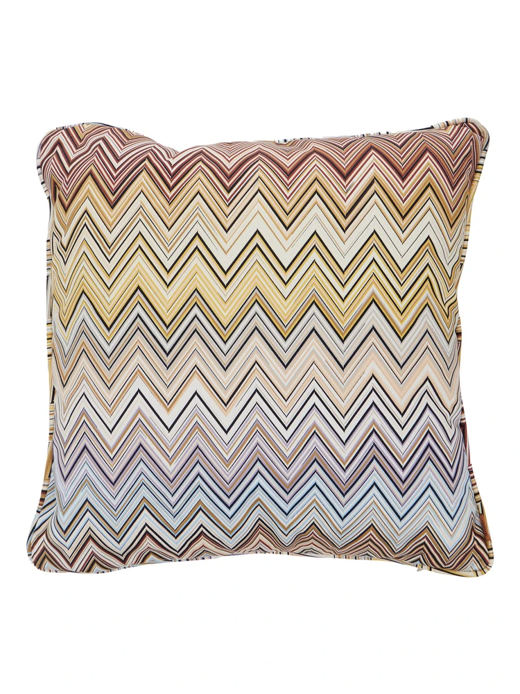 Jarris Cushion with multicolored design and cotton fabric for unisex