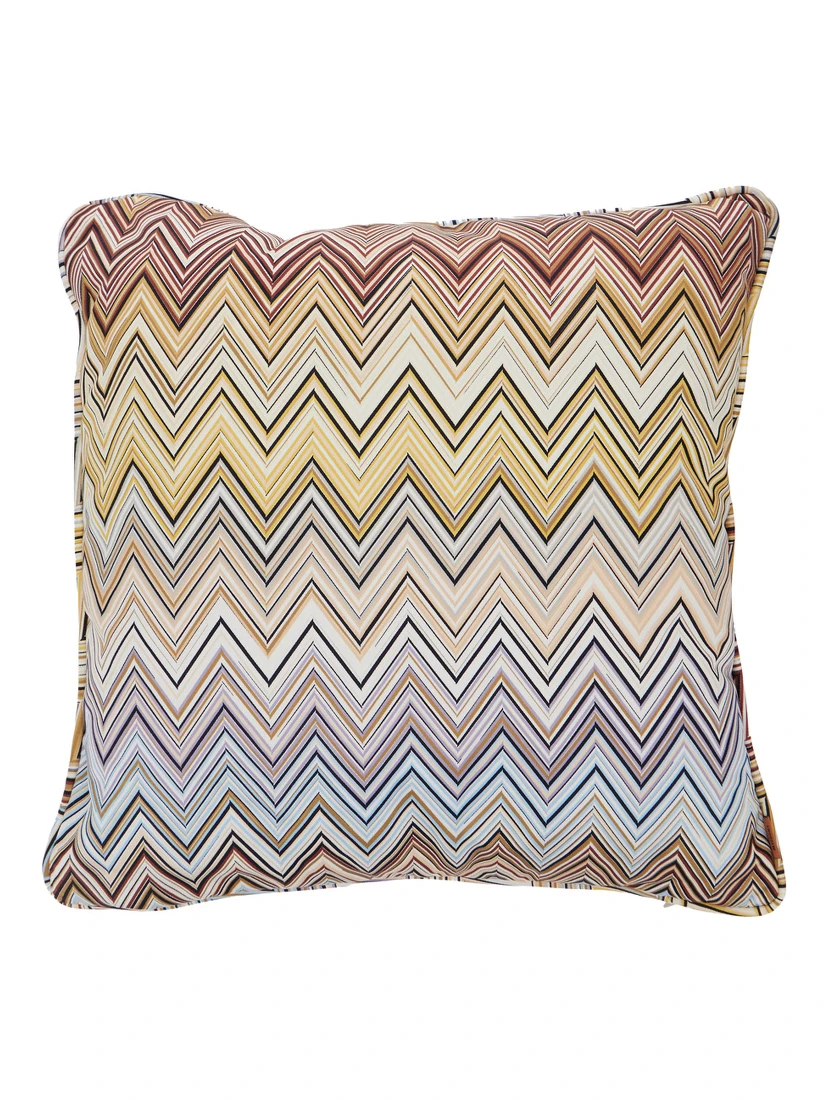 Jarris Cushion with multicolored design and cotton fabric for unisex