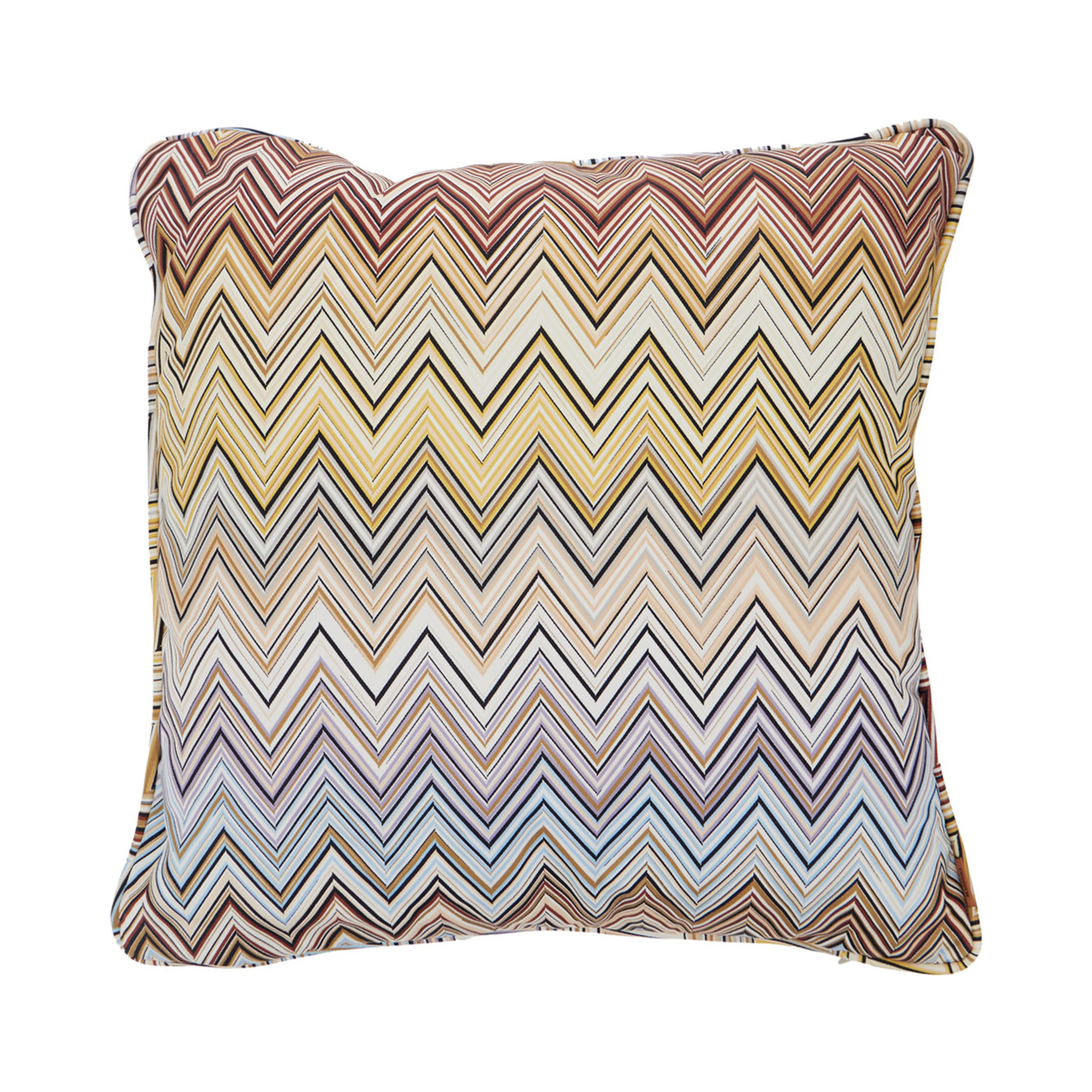 Jarris Cushion with multicolored design and cotton fabric for unisex