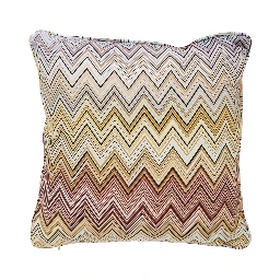 Jarris Cushion with multicolored design and cotton fabric for unisex