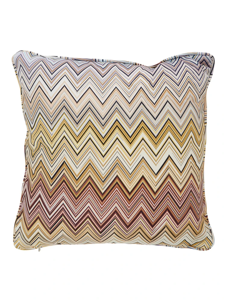 Jarris Cushion with multicolored design and cotton fabric for unisex alternative