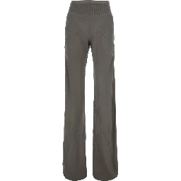 Gray Bias Dust Trousers in Fabric for Clothing