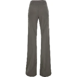 Gray Bias Dust Trousers in Fabric for Clothing
