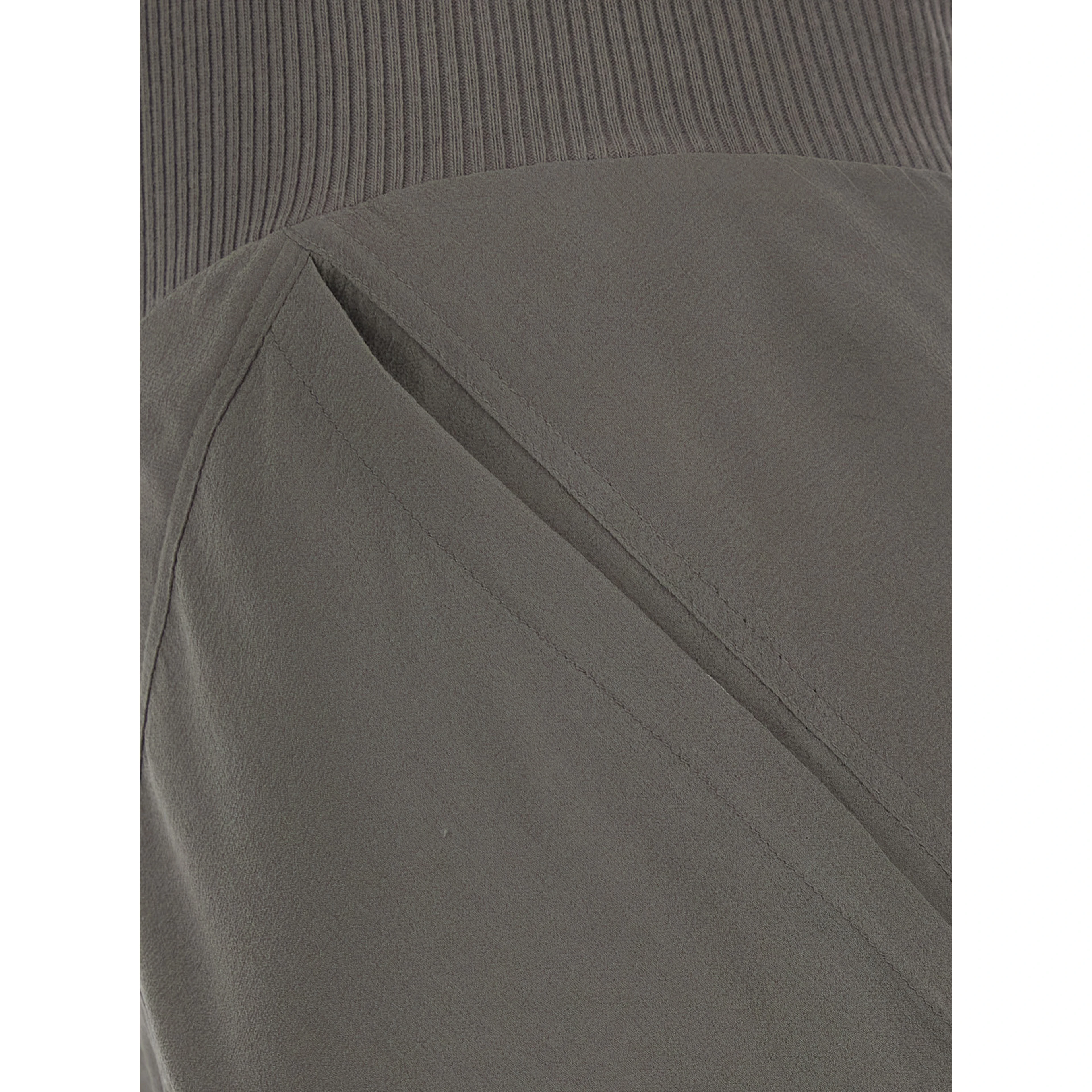 Gray Bias Dust Trousers in Fabric for Clothing