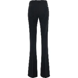 Pants in Tech Fabric with Elastane, Black, Women
