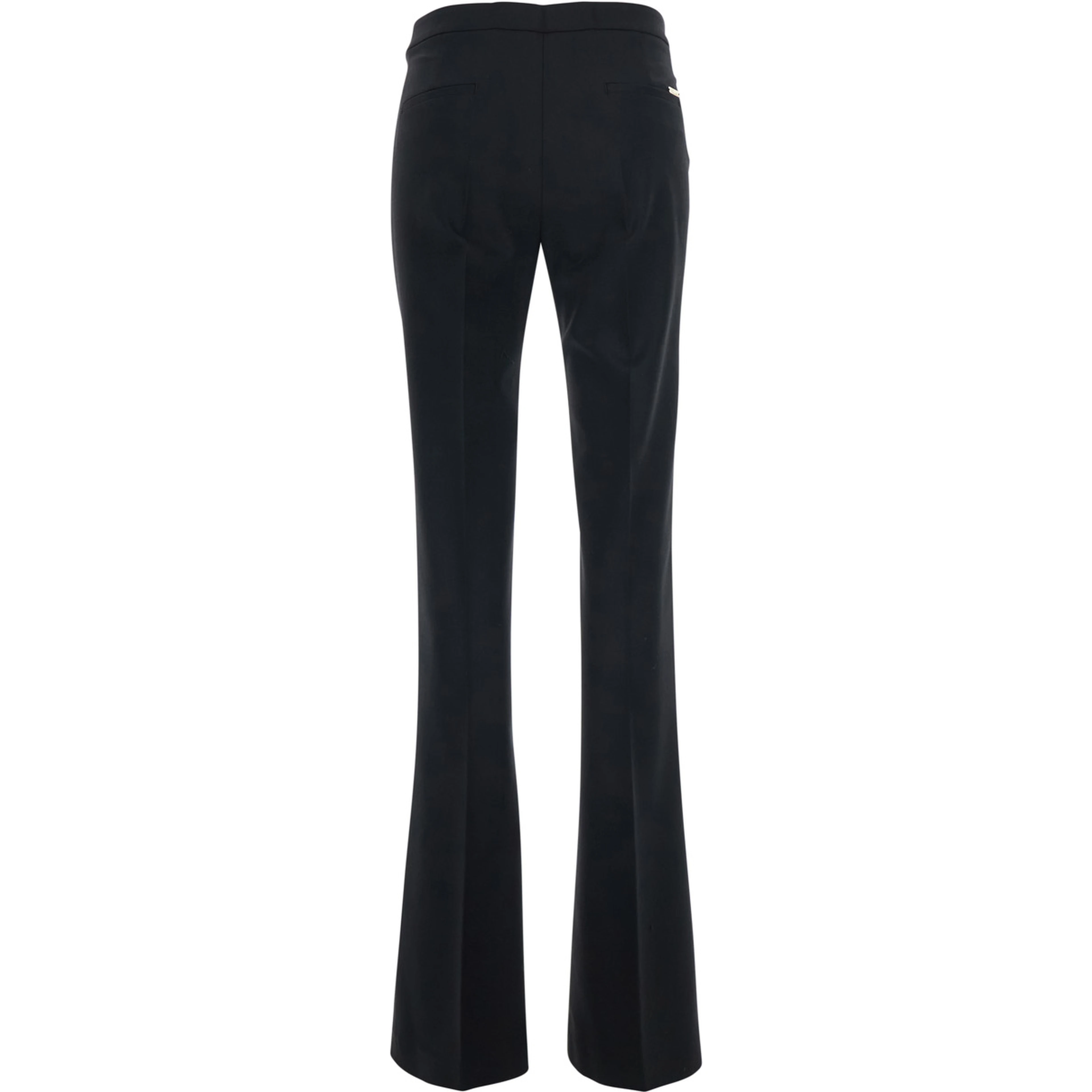 Pants in Tech Fabric with Elastane, Black, Women
