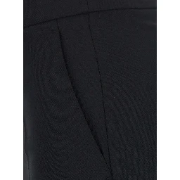 Pants in Tech Fabric with Elastane, Black, Women