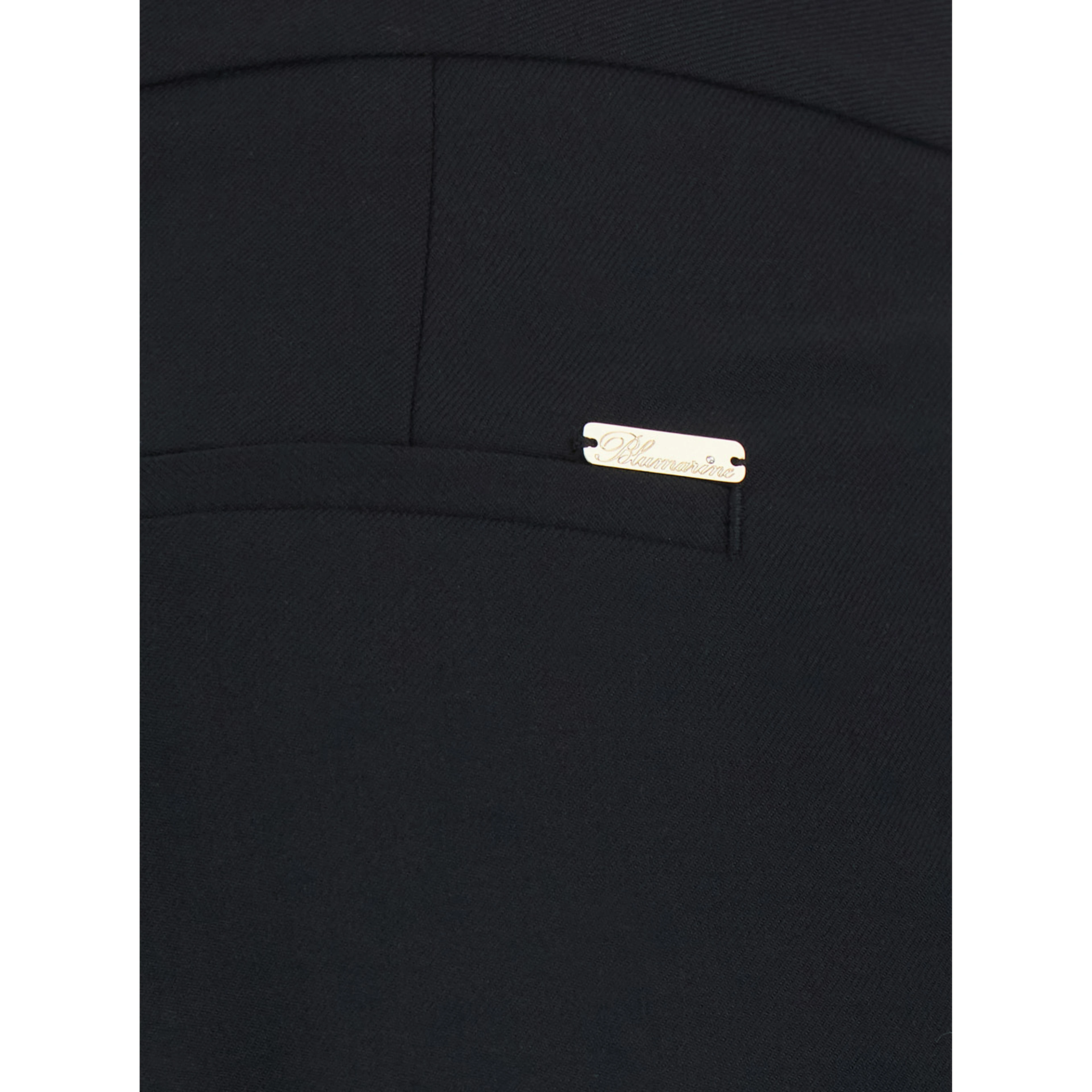 Pants in Tech Fabric with Elastane, Black, Women