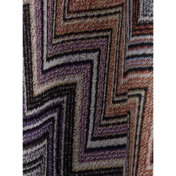 CAPE with long sleeves and hood in multicolor women