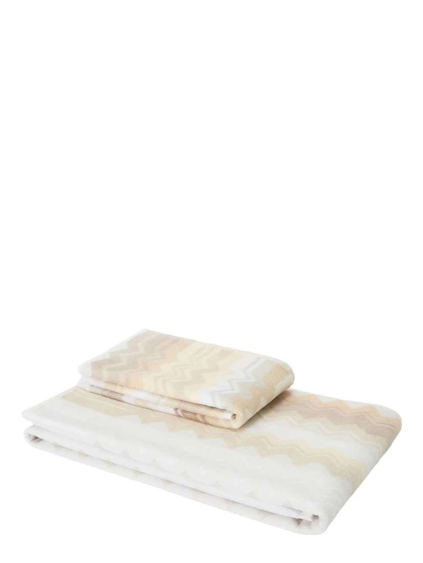 Set of 2 Multicolored Unisex Fabric Towels