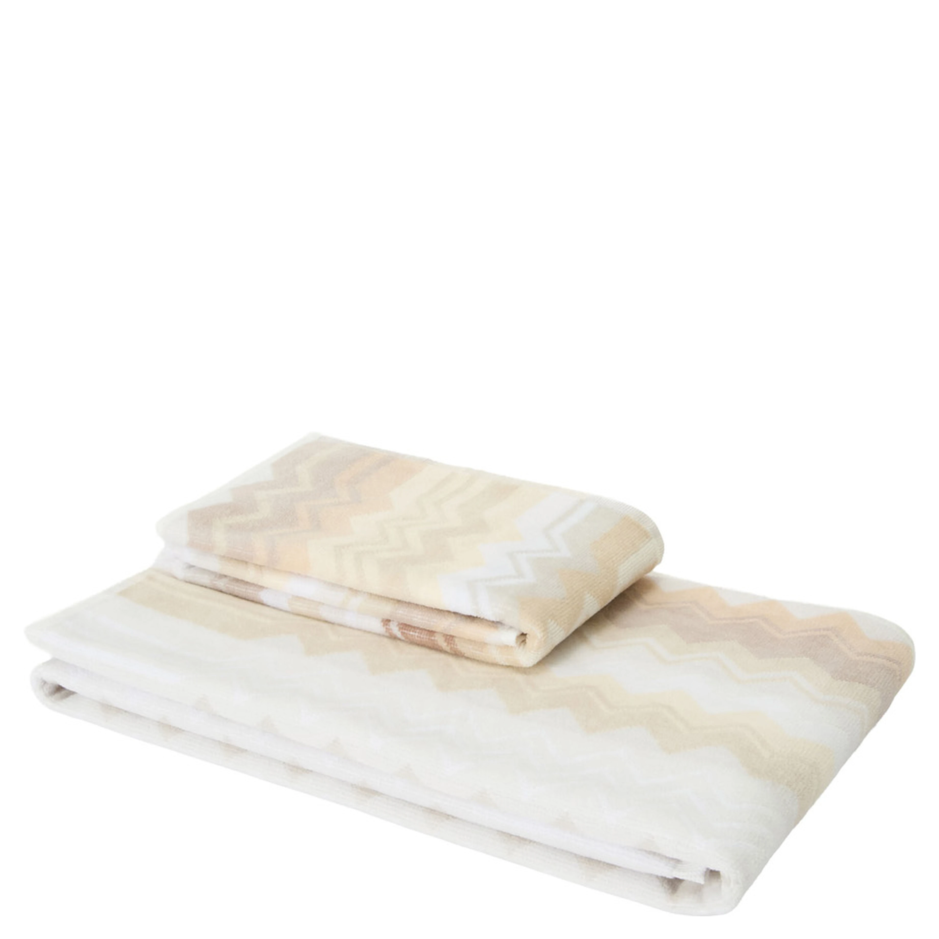 Set of 2 Multicolored Unisex Fabric Towels