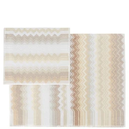 Set of 2 Multicolored Unisex Fabric Towels
