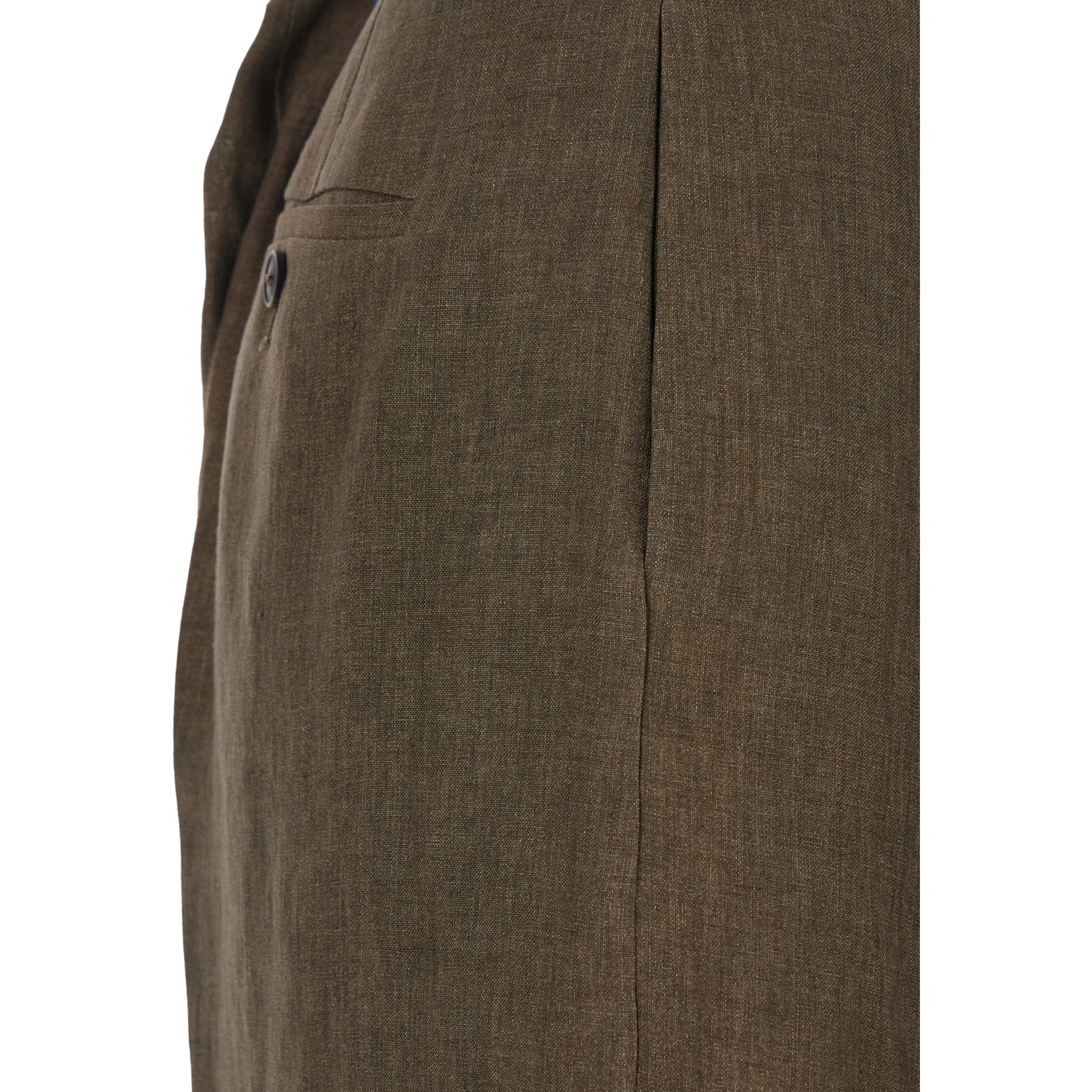 Brown Relaxed drawstring Pants