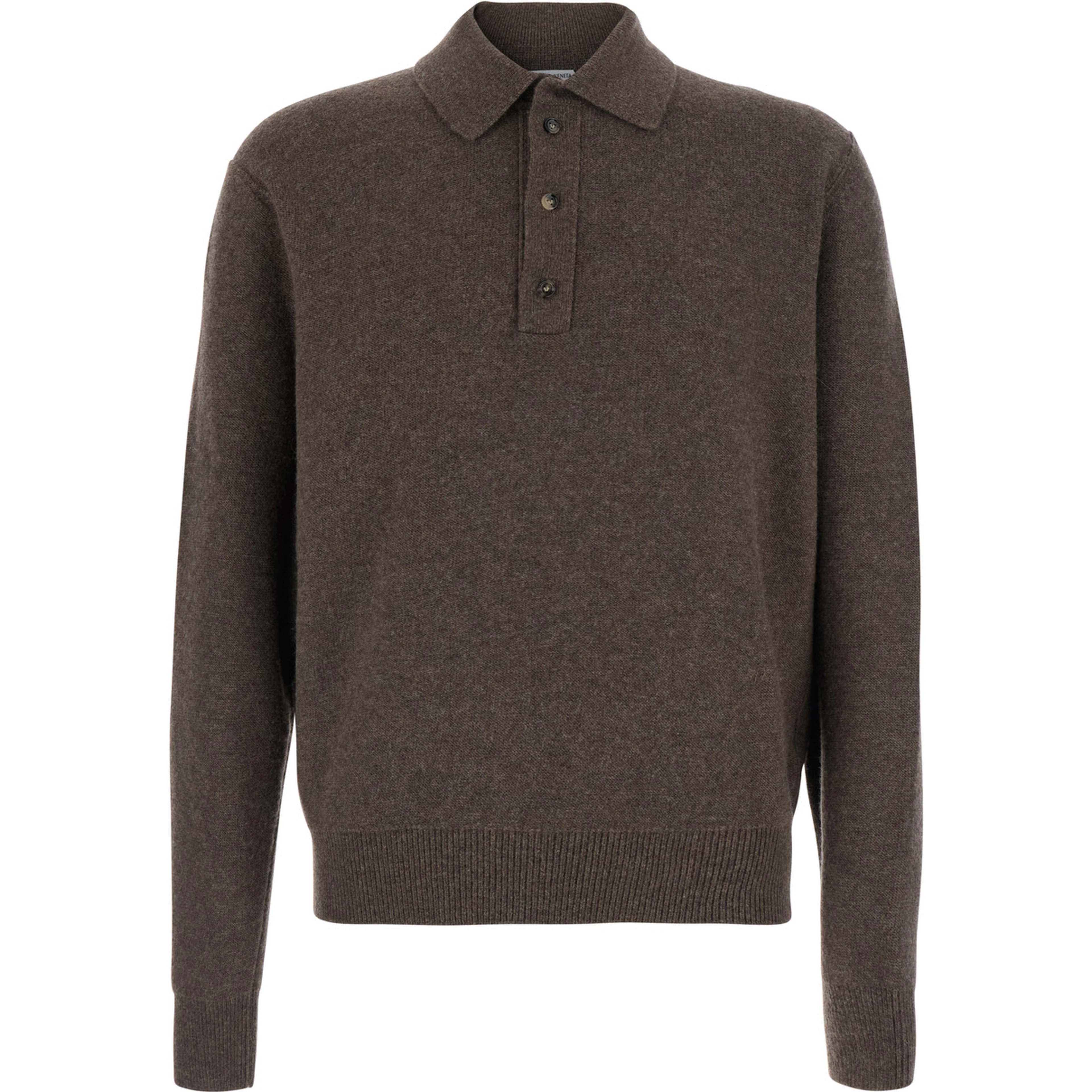 WOOL CLASSIC 
KNIT SWEATER/
MUDSTONE 
MELANGE