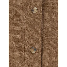 LADINO Shirt with collar and long sleeves in Tech Fabric beige for women