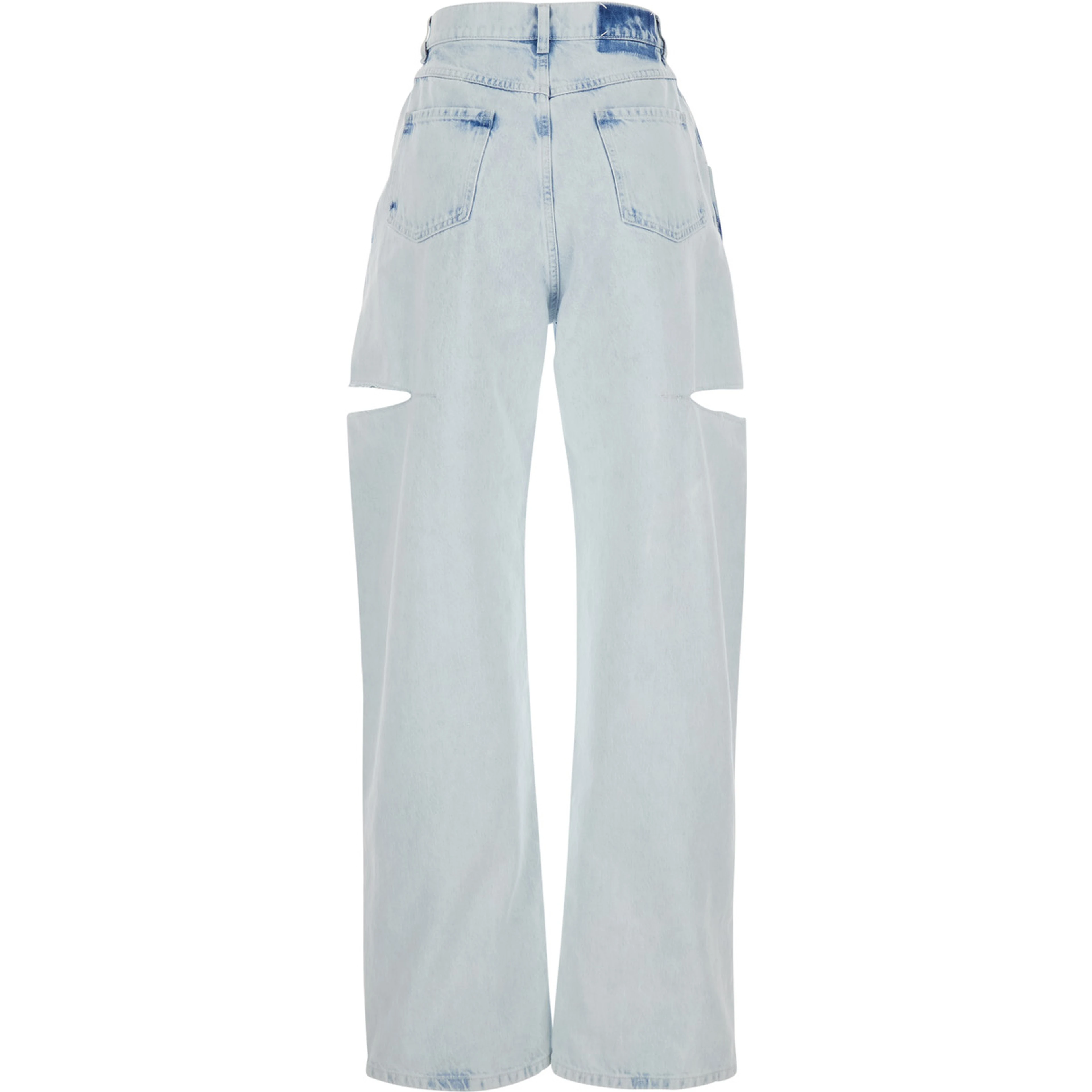 Pants Five-pocket design with 100% Cotton Light blue Men