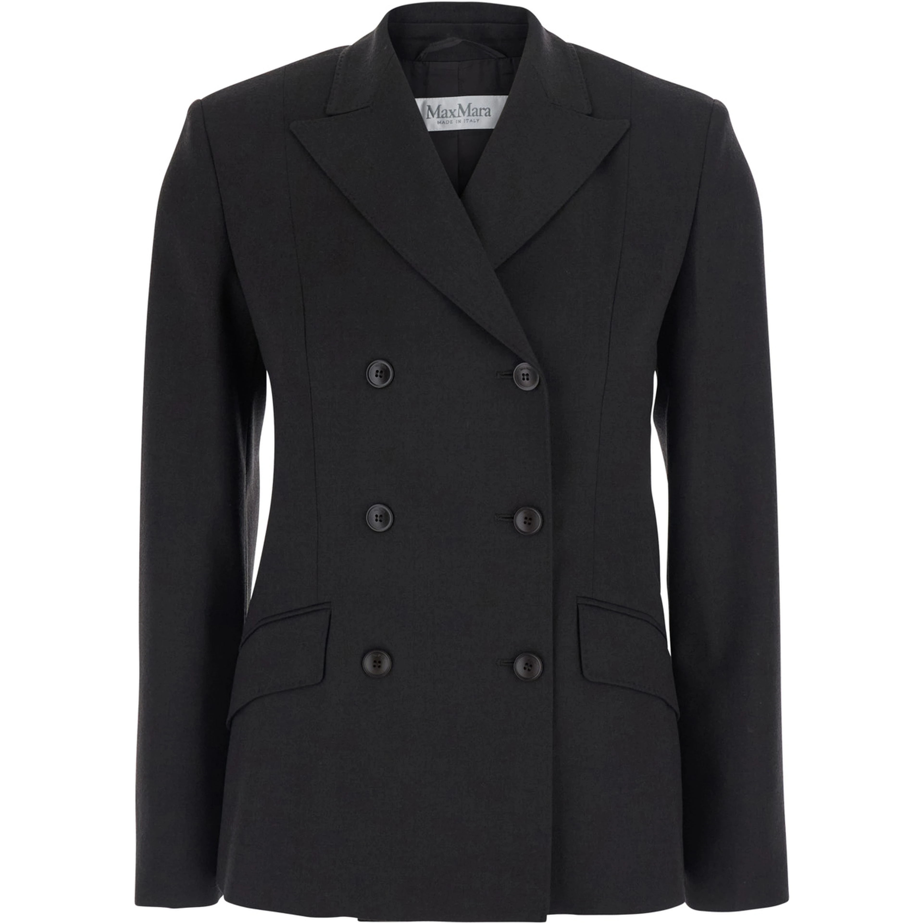 MIRRA Jackets characterized by notched revers collar and long sleeves in Tech Fabric brown women