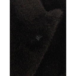 Coat LONDON Brown with Notched Revers and Front Closure