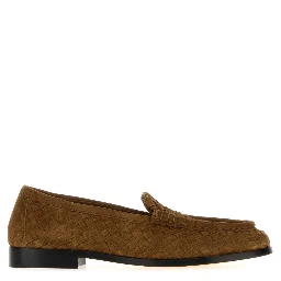 SILENZIO LOAFER INTRECCIO SUEDE