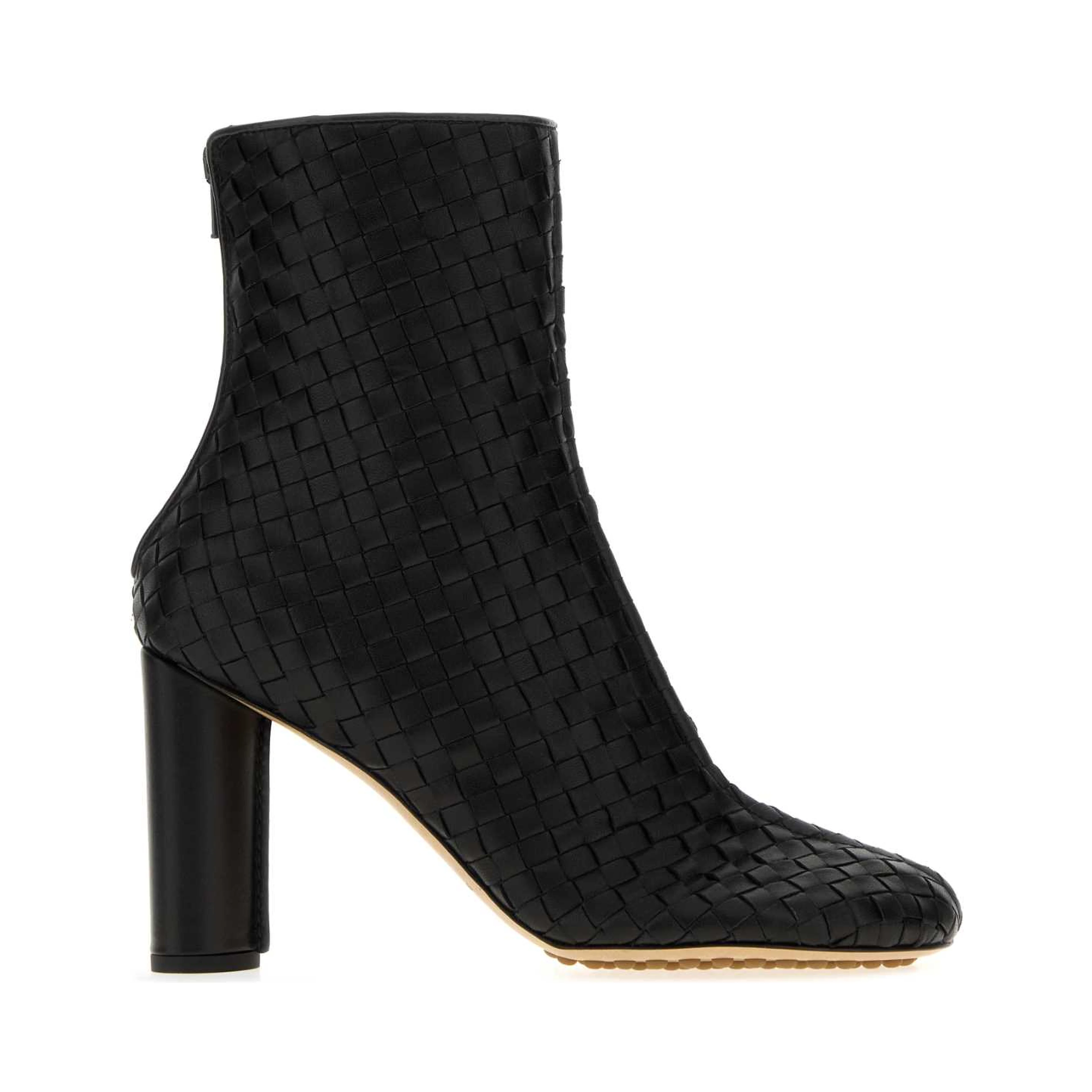 CHERRY ANKE BOOT H9 INTRECCIO