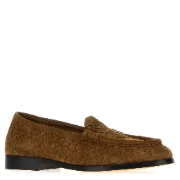 SILENZIO LOAFER INTRECCIO SUEDE
