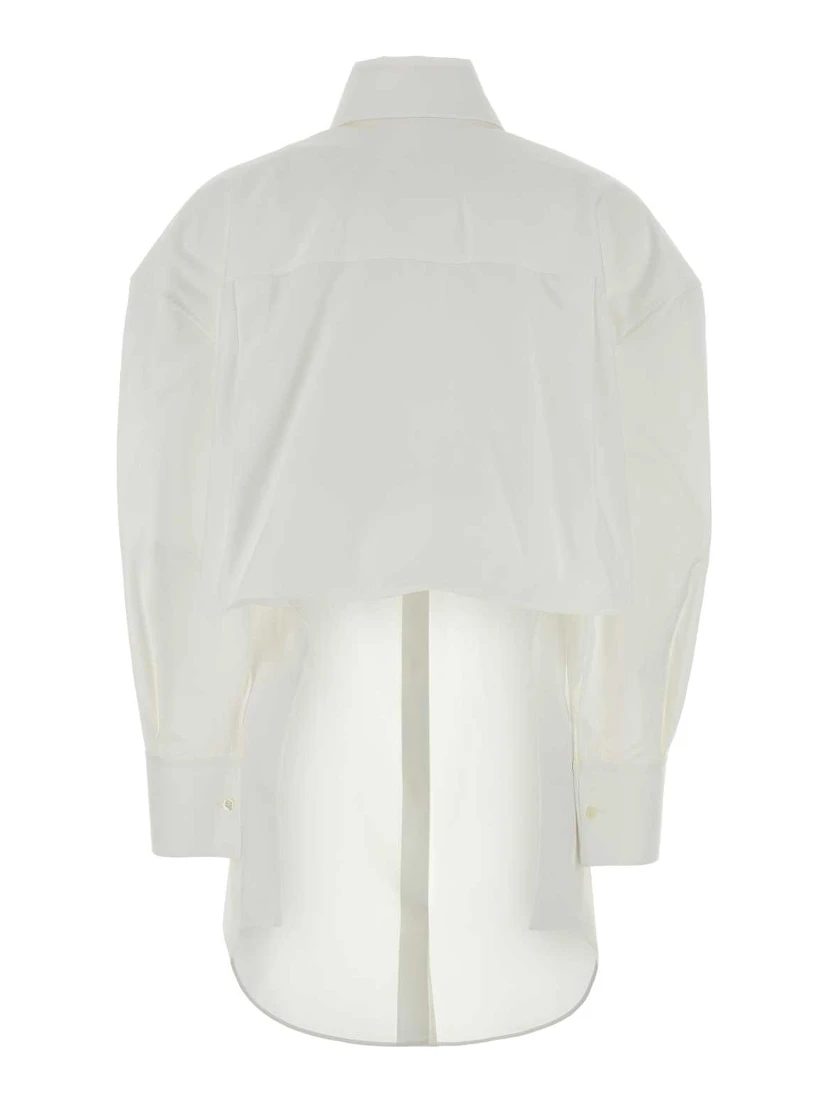 WRAPPED LONG SLEEVE SHIRT