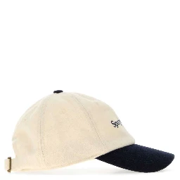 SERIF LOGO WOOL HAT