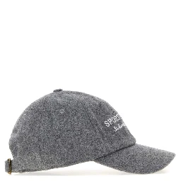 SIGNATURE LOGO WOOL HAT