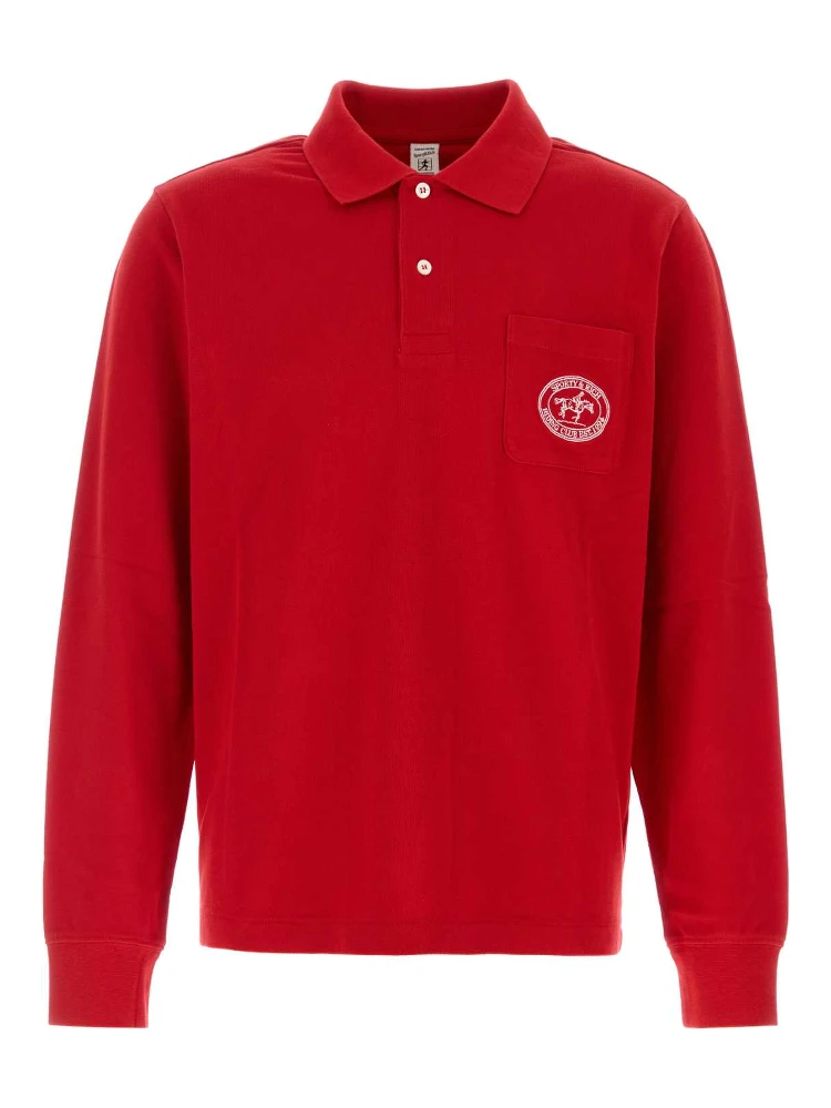RIDING CLUB LONGSLEEVE PIQUE POLO