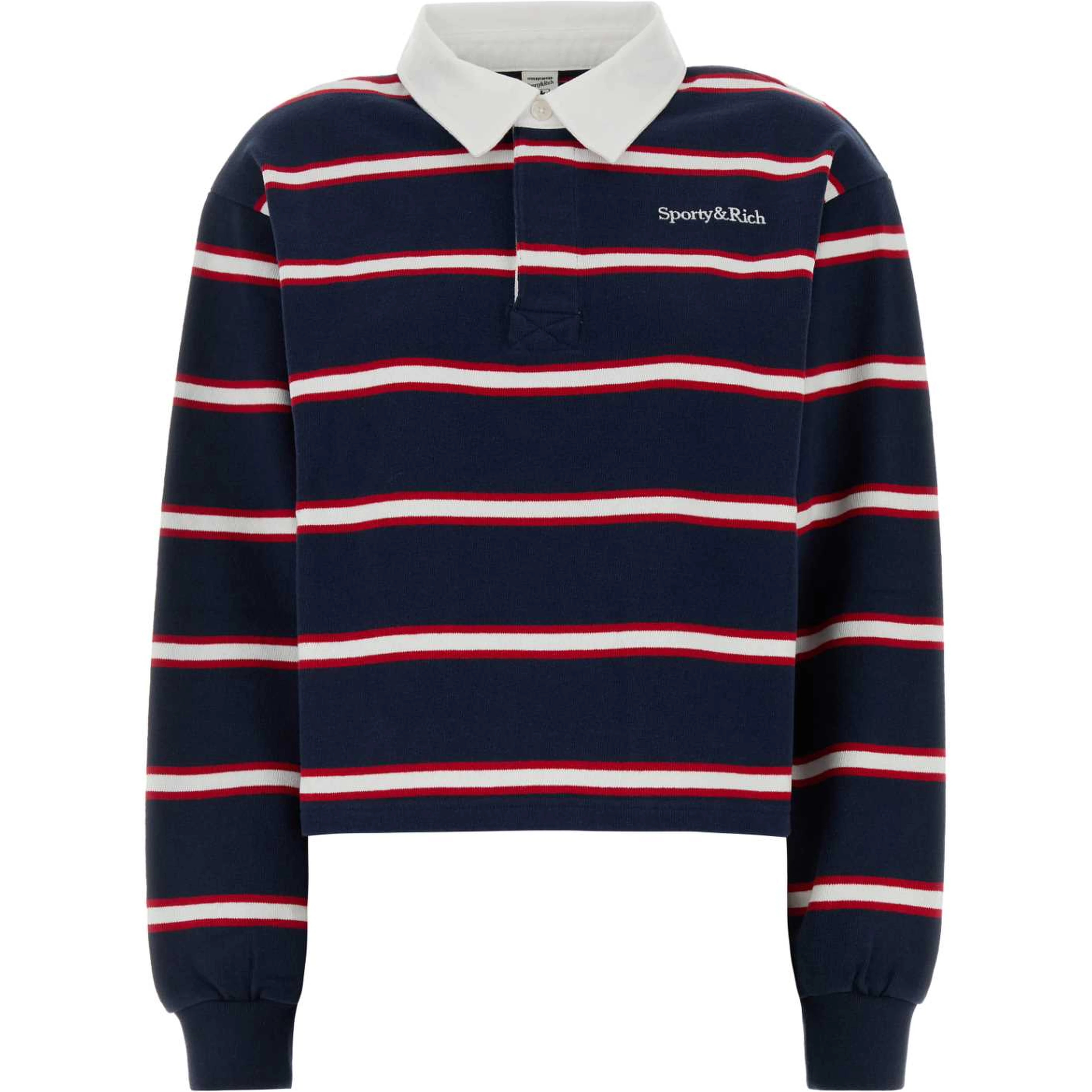SERIF LOGO RUGBY POLO