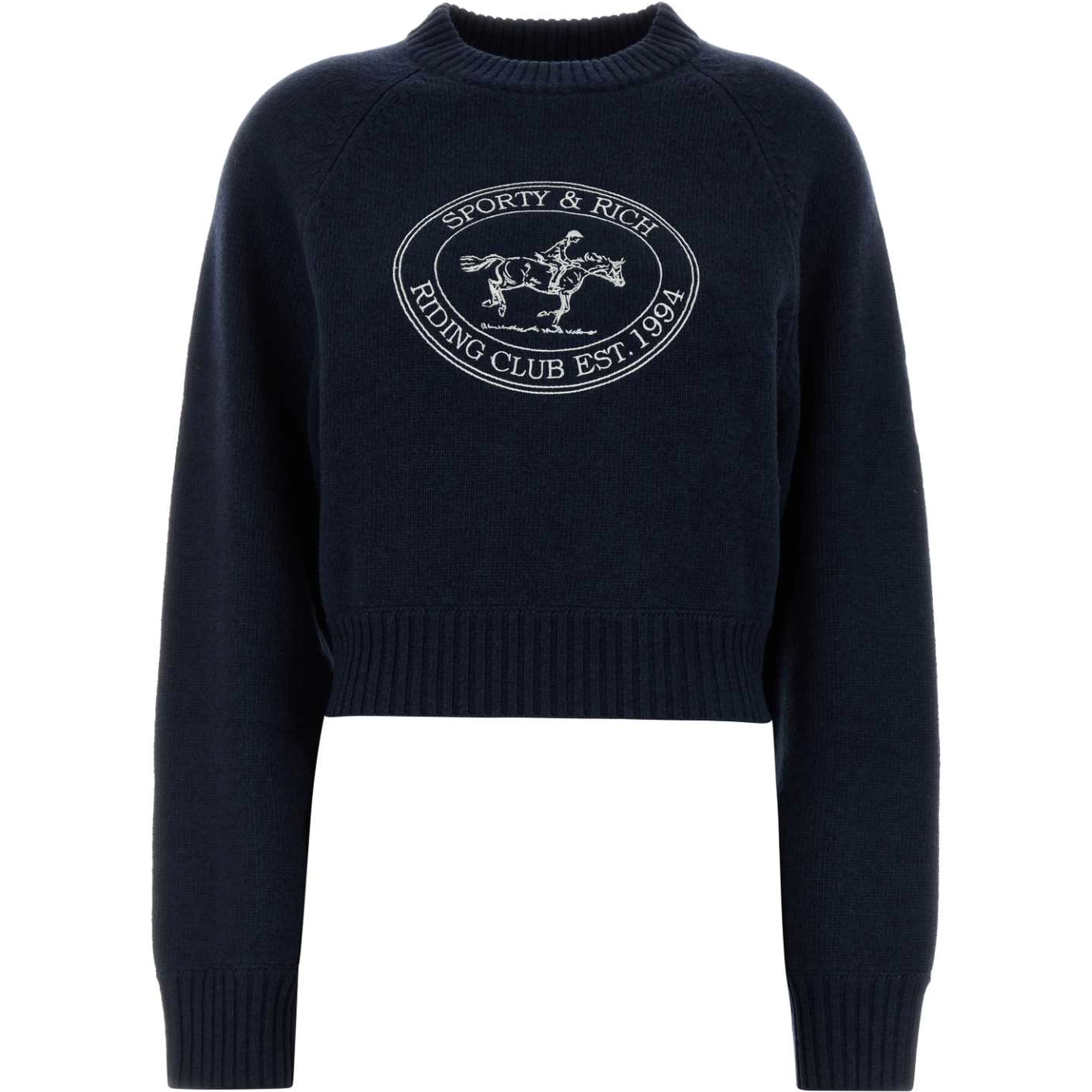RIDING CLUB KNITTED BOXY SWEATER