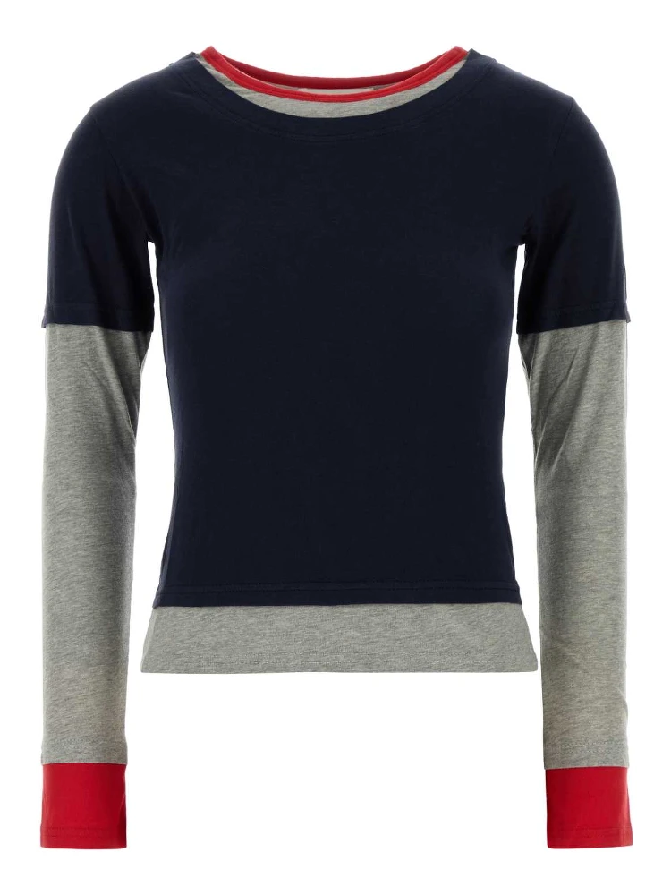 TRIPLE TEE NAVY-GREY