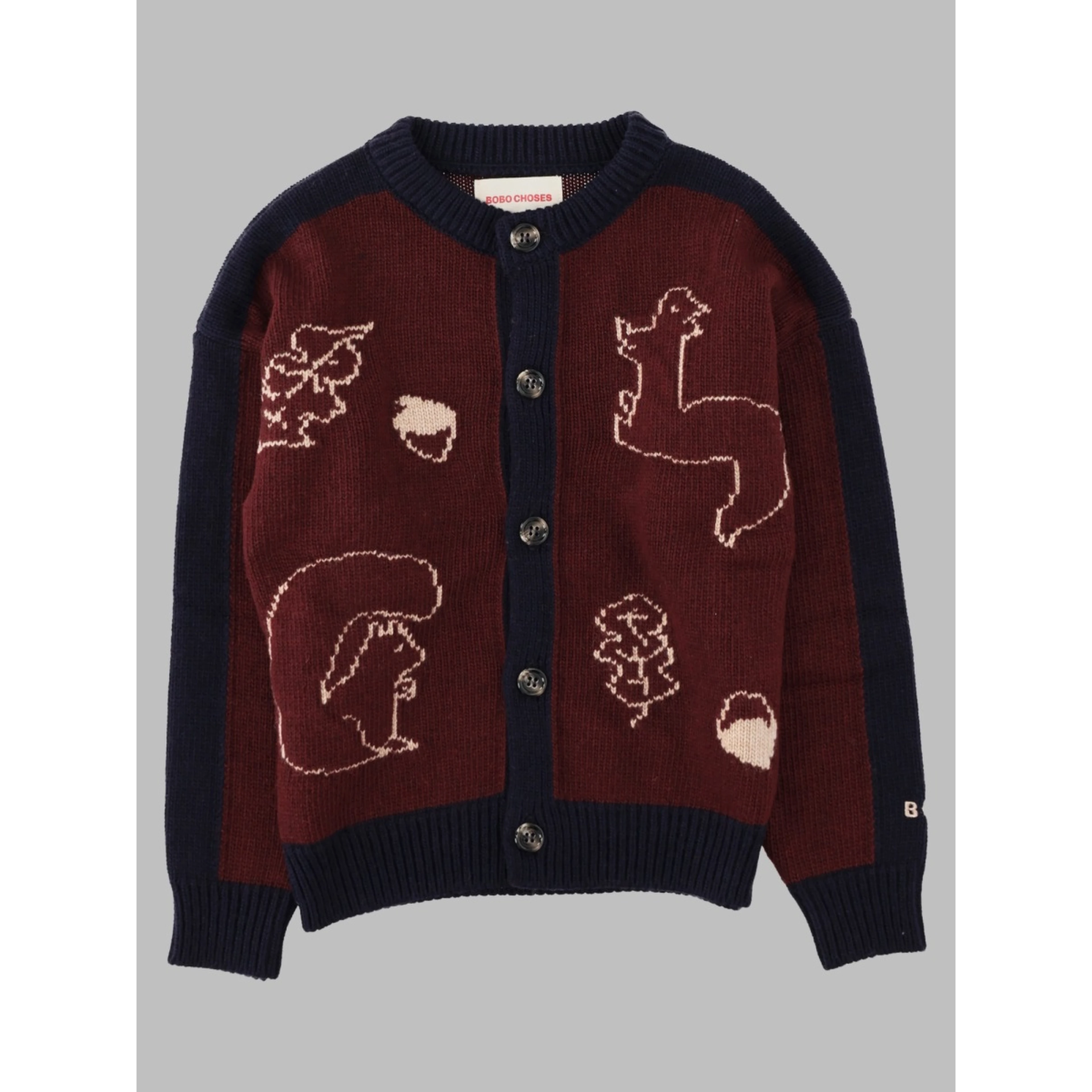 forest scene cardigan