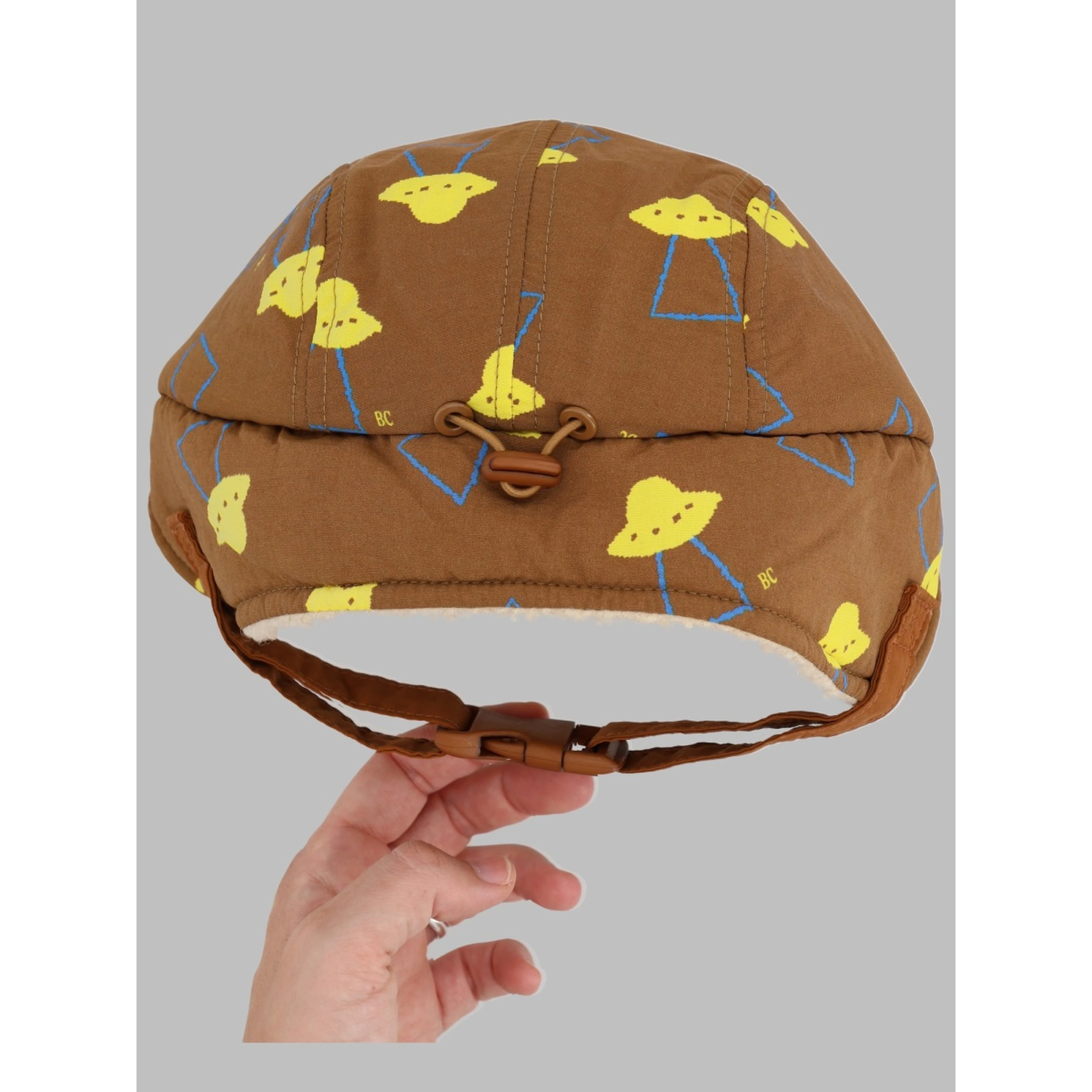 pixel abduction all over winter cap