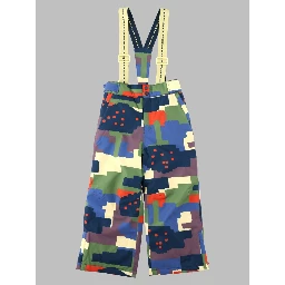 paint forest all over ski pants