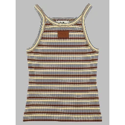 Top in Cotone a Righe