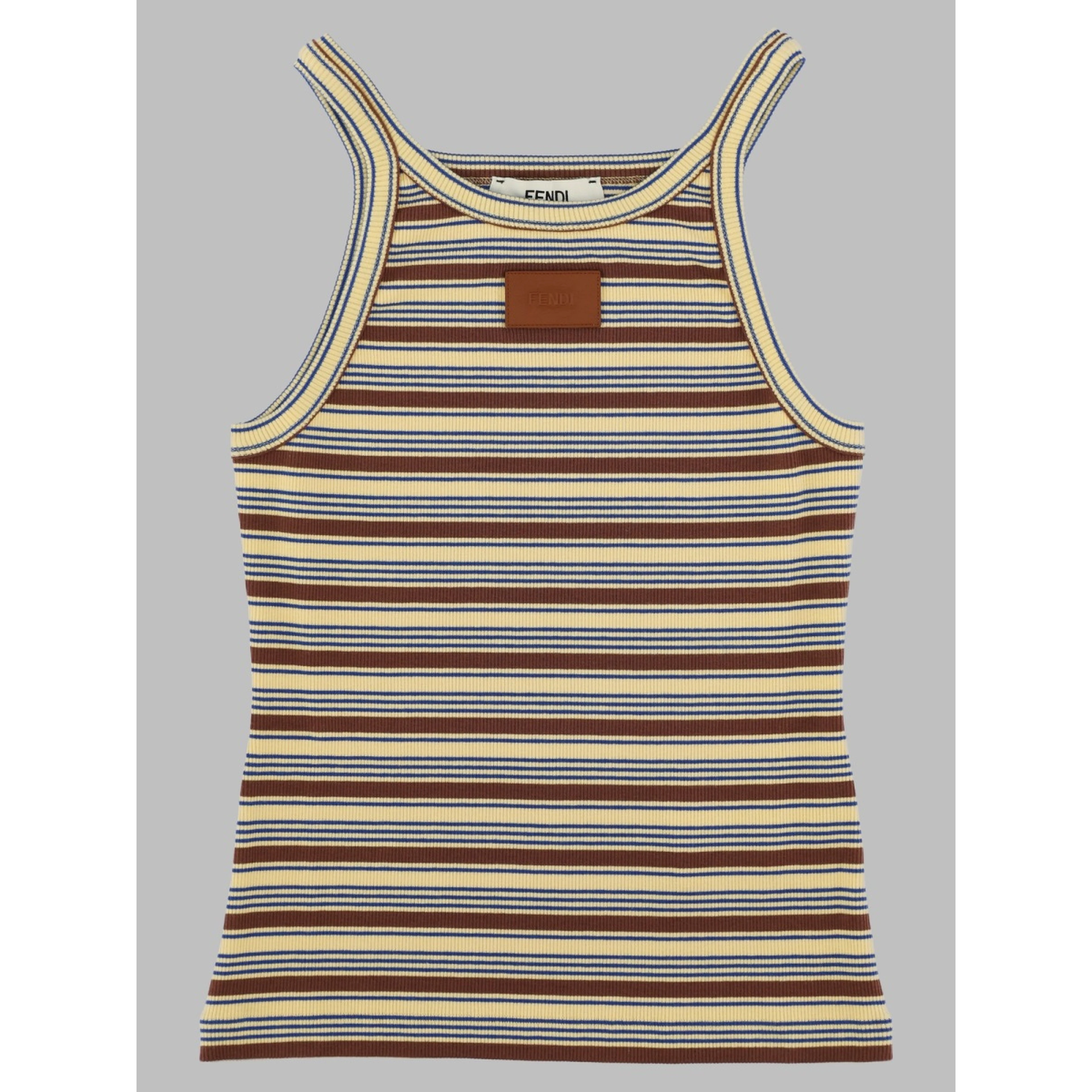 Top in Cotone a Righe